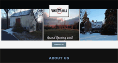 Desktop Screenshot of flinthilldistillery.com